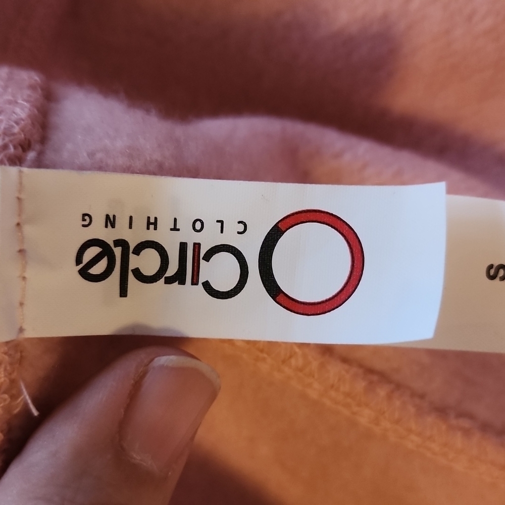 Circle Clothing, Size Small Pink Sweat Pants with pockets in the front. - Picture 5 of 6